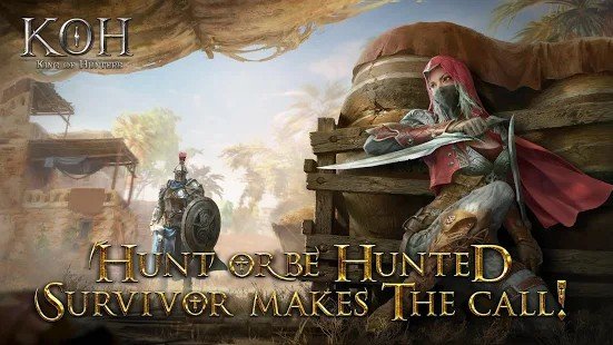 网易King Of Hunters冷兵器吃鸡
