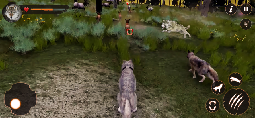 野狼模拟器猎人 3D ios版
