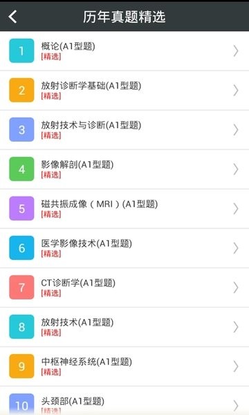 放射医学主治医师考试