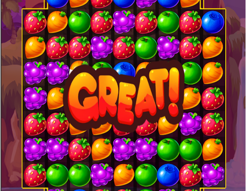 Fruit Candy Smash Game gameplay screenshot