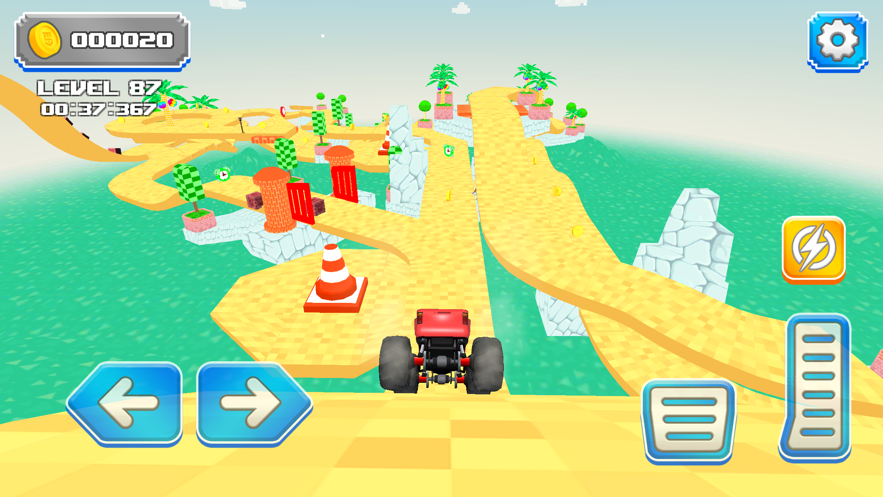 Craft Car Stunts 3D ios版