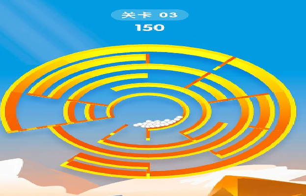 旋转迷宫3D游戏画面