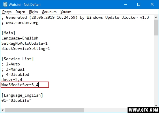Windows Update Blocker（禁止系统更新工具）