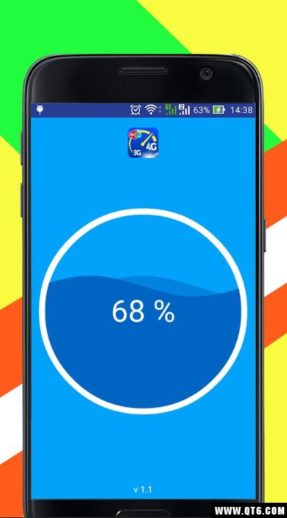 WiFI, 4G, 3G Speed TestWiFi 5G 4G 3G速度测试 1.2安卓版