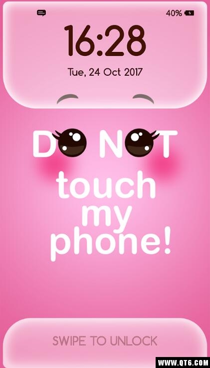 Girly Lock Screen Wallpaper with Quotes(屏幕锁屏壁纸消息) 3.2安卓版