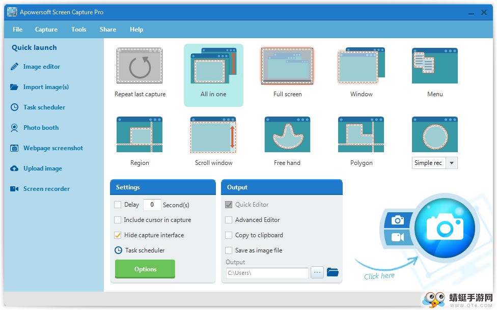 Apowersoft Screen Capture Pro（专业截屏王）