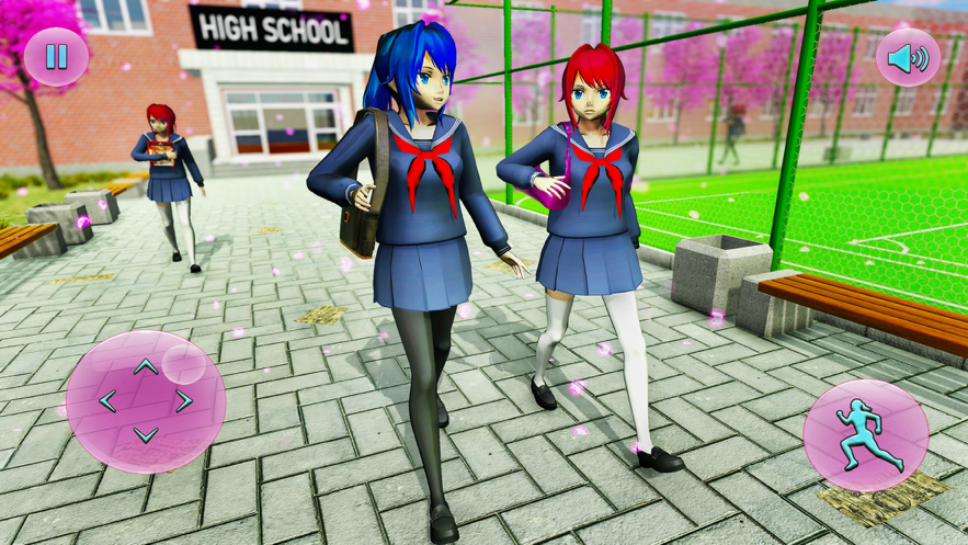 动漫学校3D女孩模拟器 ios版