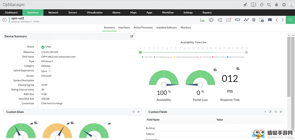 网络监控软件ManageEngine OPManager Enterprise 12.4.100含许可证