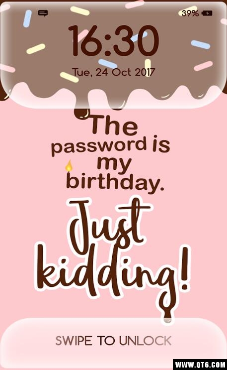 Girly Lock Screen Wallpaper with Quotes(屏幕锁屏壁纸消息) 3.2安卓版