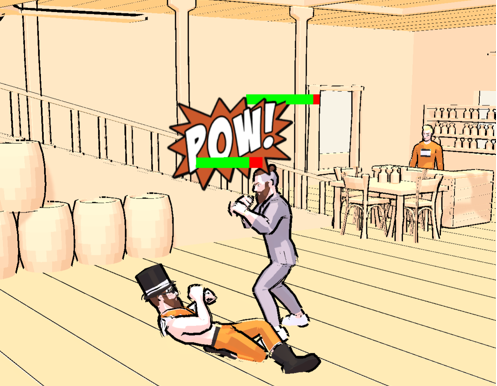 Bar Brawl Ragdoll游戏画面