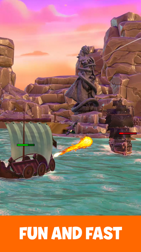 Clash of Warships: Ship Battle ios版