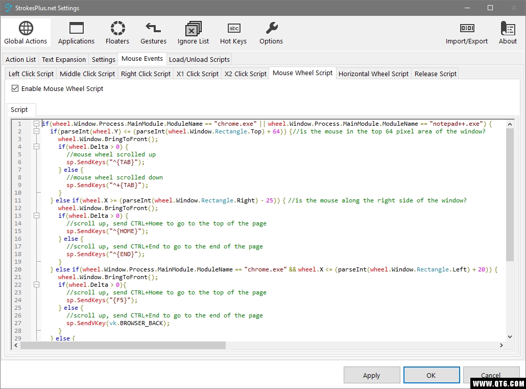 StrokesPlus.net（鼠标手势工具）绿色版 0.5.5.5绿色便携版