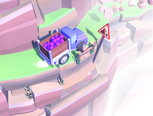 Risky Roads 游戏画面