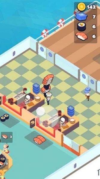 海上寿司店无限金币版