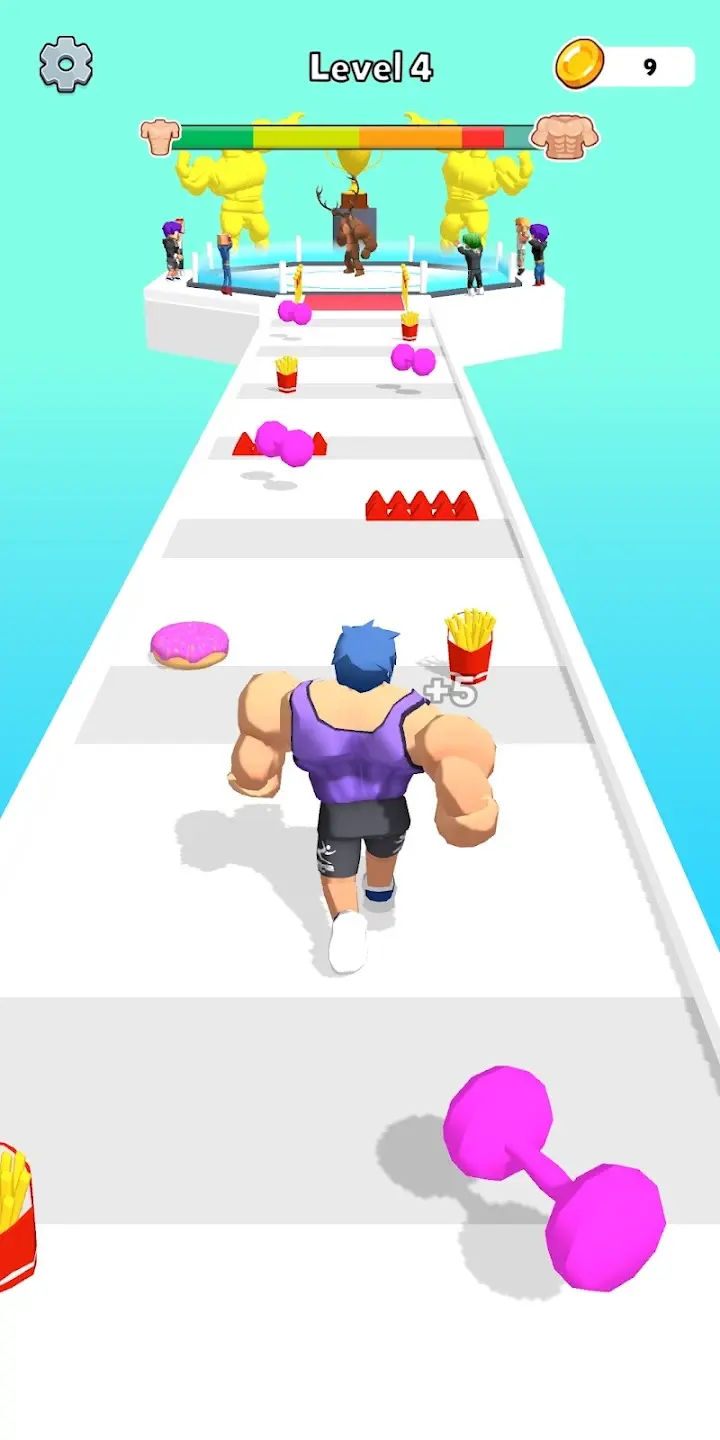 大力士赛跑