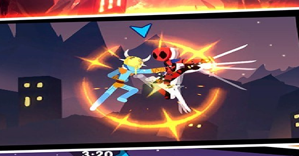 游戏战斗场景截图