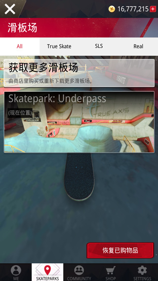 真实滑板中文版(True Skate)
