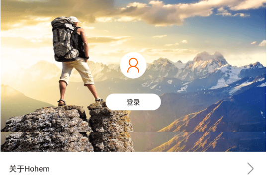 Hohem Joy 应用界面示意图