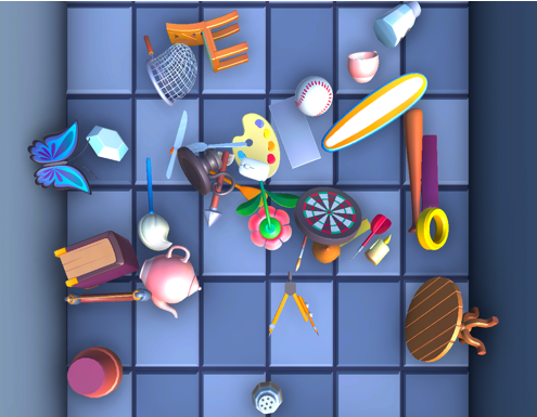 Scavenger Match 3D 游戏画面