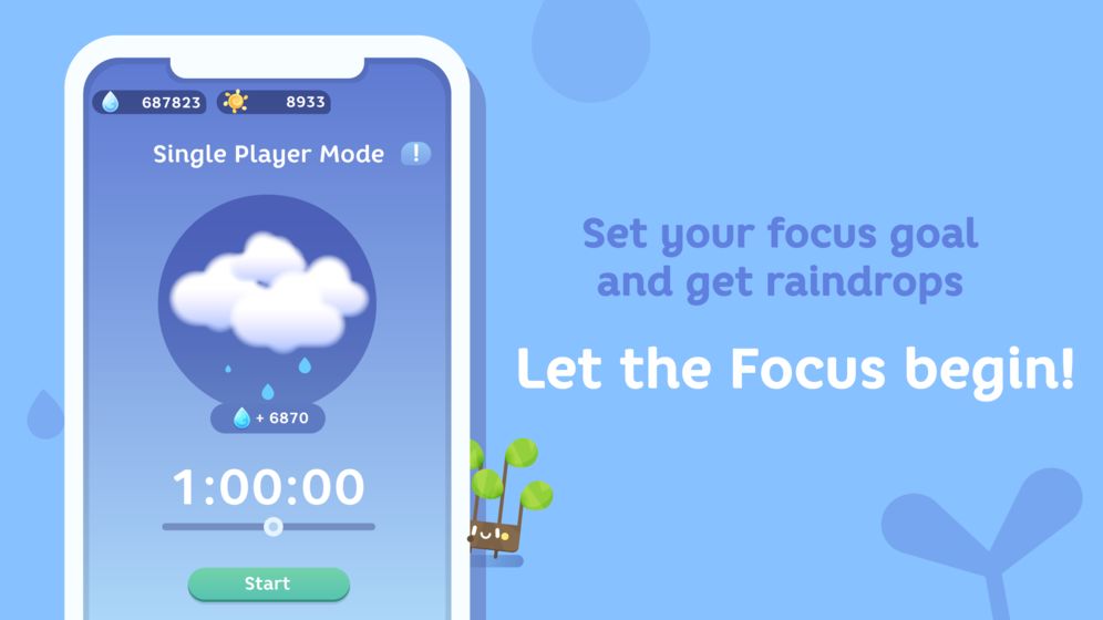口袋植物专注app