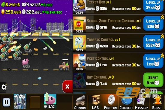 Idle Cat Cannon(闲置猫炮无限资源破解版)v1.0.0中文版