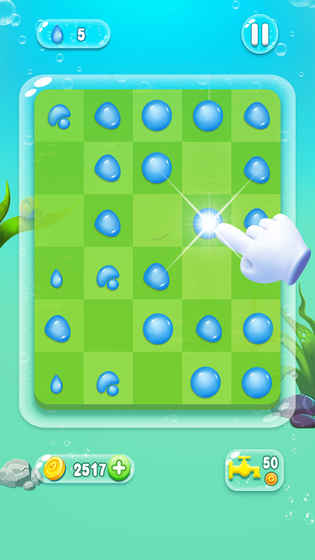 水滴泡泡爆破APP