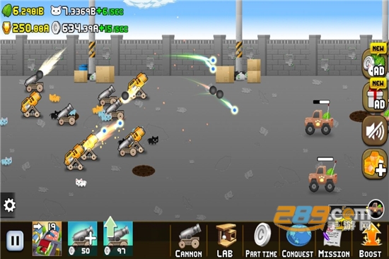 Idle Cat Cannon(闲置猫炮无限资源破解版)v1.0.0中文版