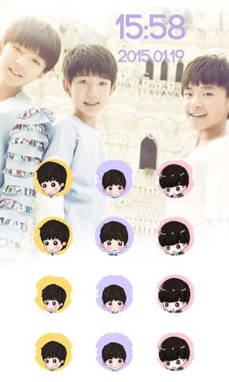TFBOYS动态壁纸主题APP