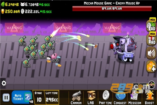 Idle Cat Cannon(闲置猫炮无限资源破解版)v1.0.0中文版