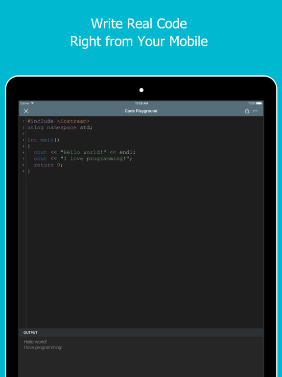 LearntoCodewithC++APP