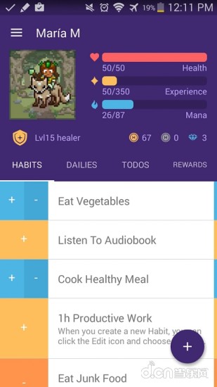 Habitica待办事项APP