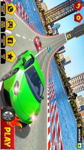 不可能的赛车特技APP