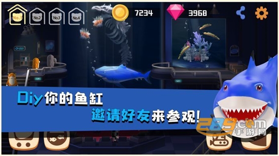 蓝苹果海洋馆2022最新破解版无限金币免费版v1.7破解版