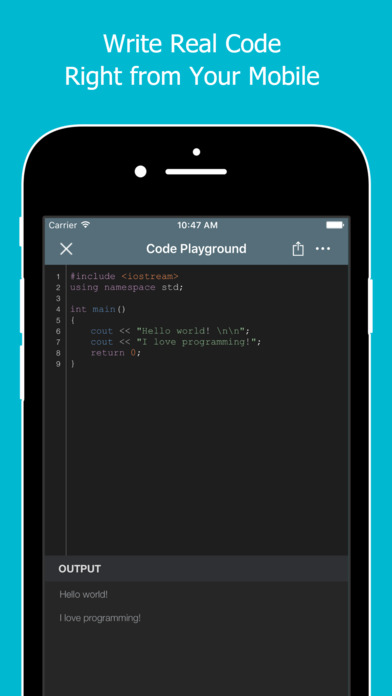 LearntoCodewithC++APP