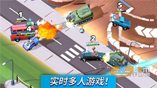疯狂撞车王破解版全车辆解锁最新免费版v1.5.12破解版