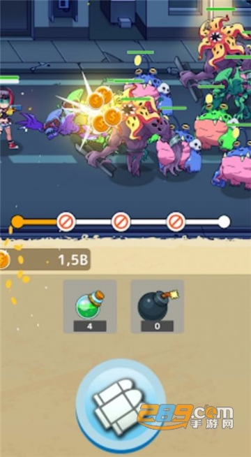 萌妹大战外星人手机版下载2023最新版（Kawaii Girls: Merge And Shoot）v1免费版