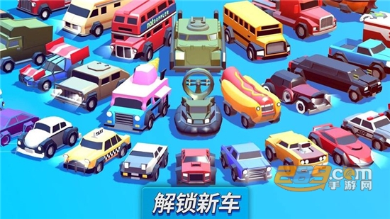 疯狂撞车王破解版全车辆解锁最新免费版v1.5.12破解版