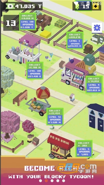 Blocky Zoo Tycoon - Idle Game像素动物园大亨无限钻石破解版v0.7最新版