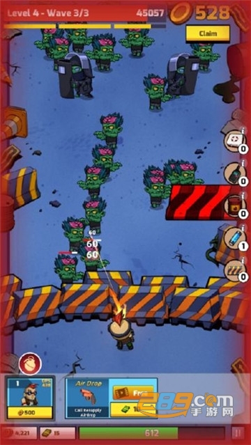 Zombie Idle Defense(放置僵尸防御无限金币螺丝破解版虫虫助手)v1.5.57最新版
