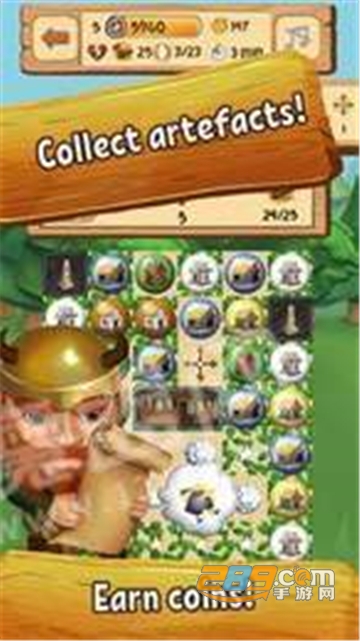 Match3gamesVikingLumberjack维京消除最新红包版下载v0.45安卓版
