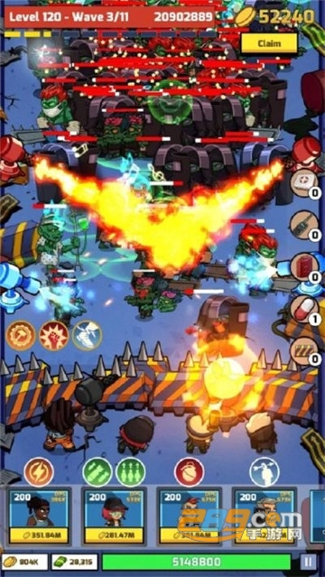 Zombie Idle Defense(放置僵尸防御无限金币螺丝破解版虫虫助手)v1.5.57最新版