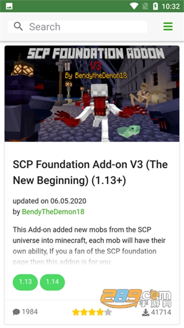 我的世界MCPEDL导入scp中文安卓版v2.1.12安卓版