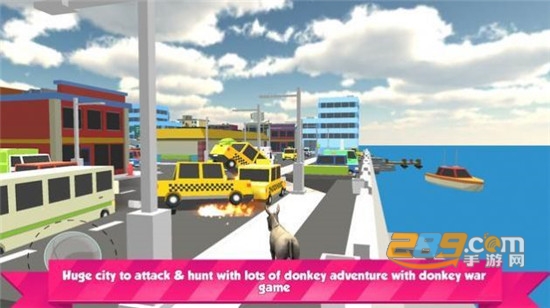 Donkey Rampage(狂暴驴模拟器中文破解版)v1.0安卓版