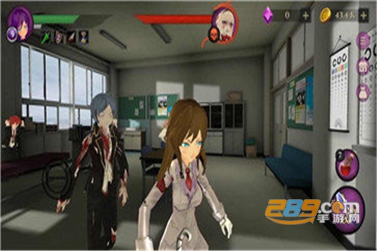 女子高中僵尸模拟器中文版