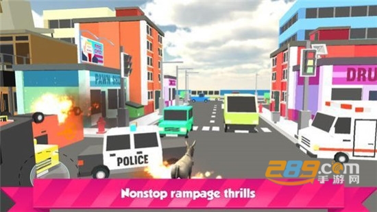 Donkey Rampage(狂暴驴模拟器中文破解版)v1.0安卓版