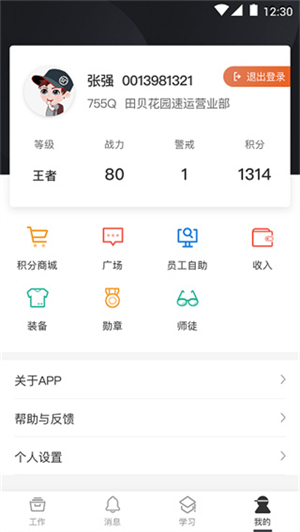 顺丰小哥员工版