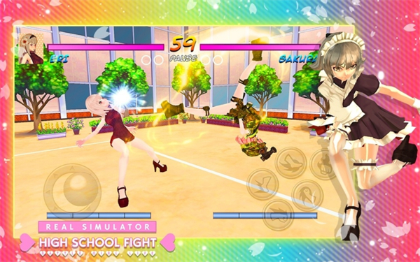 高中女生战斗模拟器(High School Girl Anime Fighter)