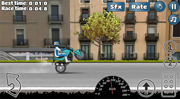特技摩托挑战(wheelie challenge)