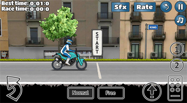 特技摩托挑战(wheelie challenge)