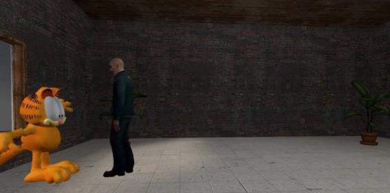 scp3166加菲猫游戏场景